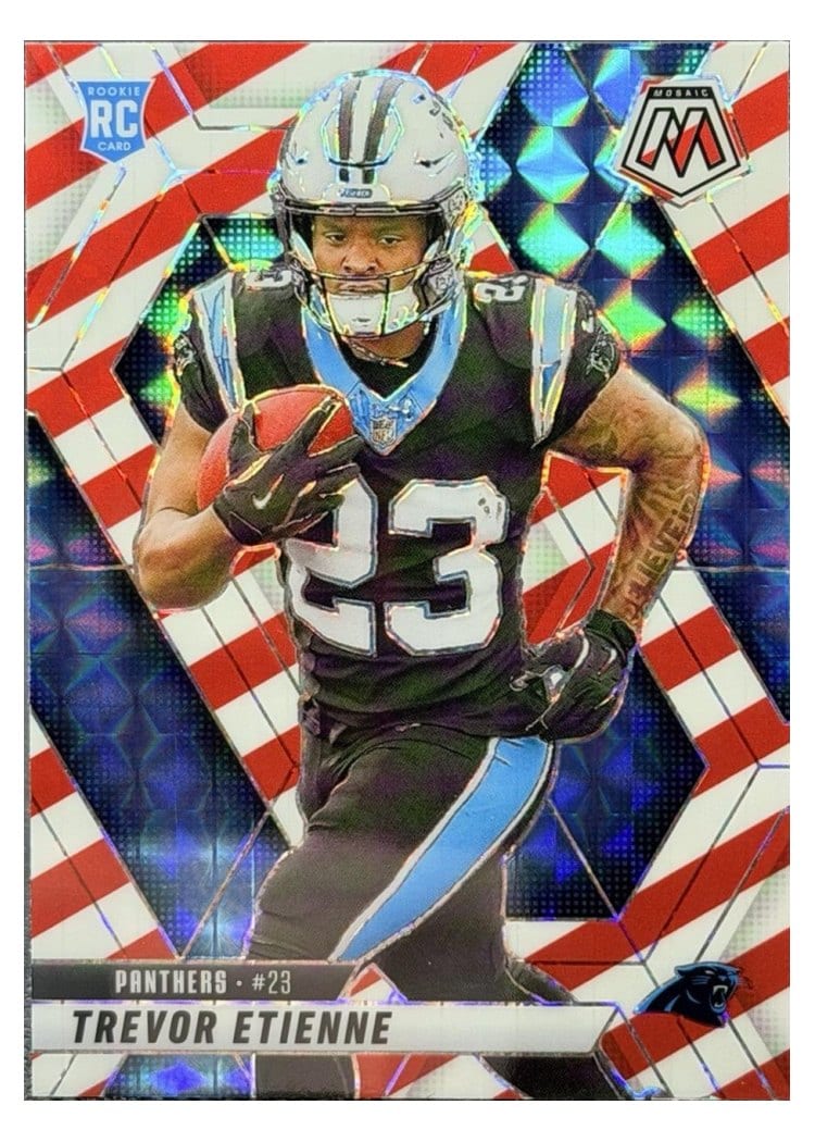 2025 Panini Mosaic Base Set Trevor Etienne #340 card