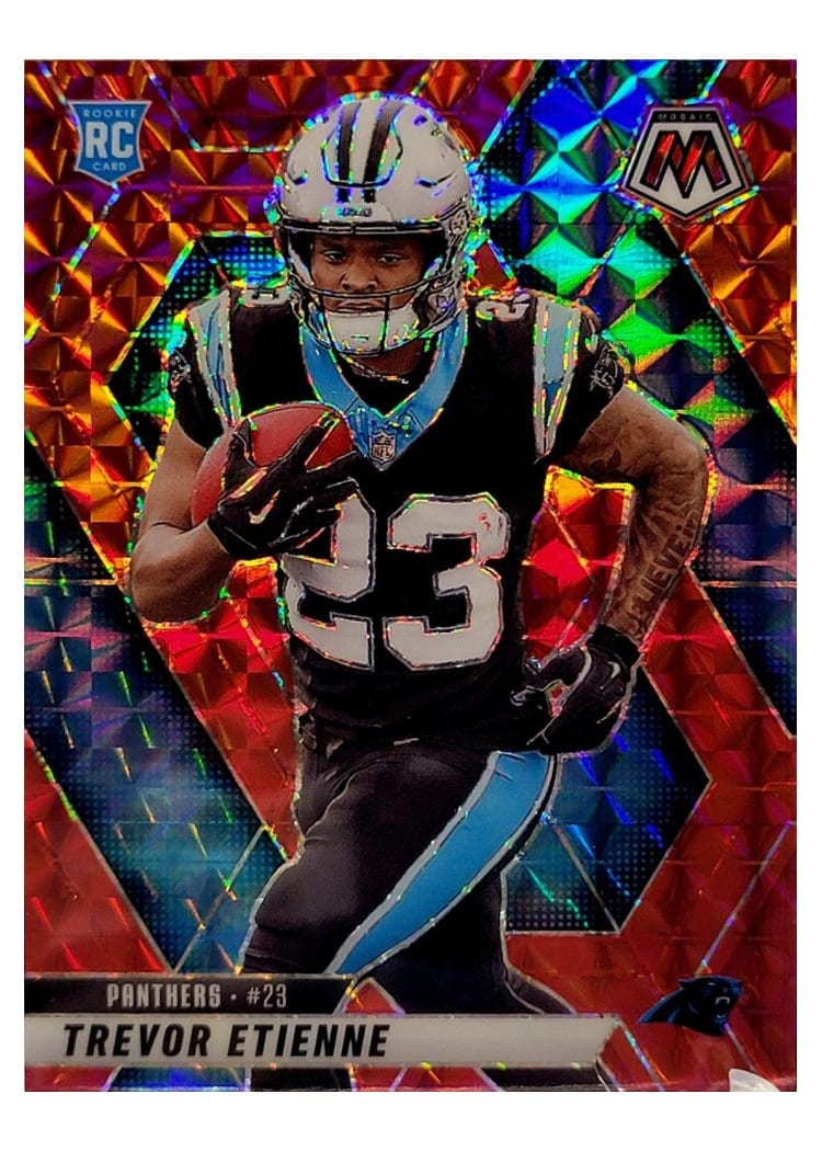 2025 Panini Mosaic Base Set Trevor Etienne #340 card