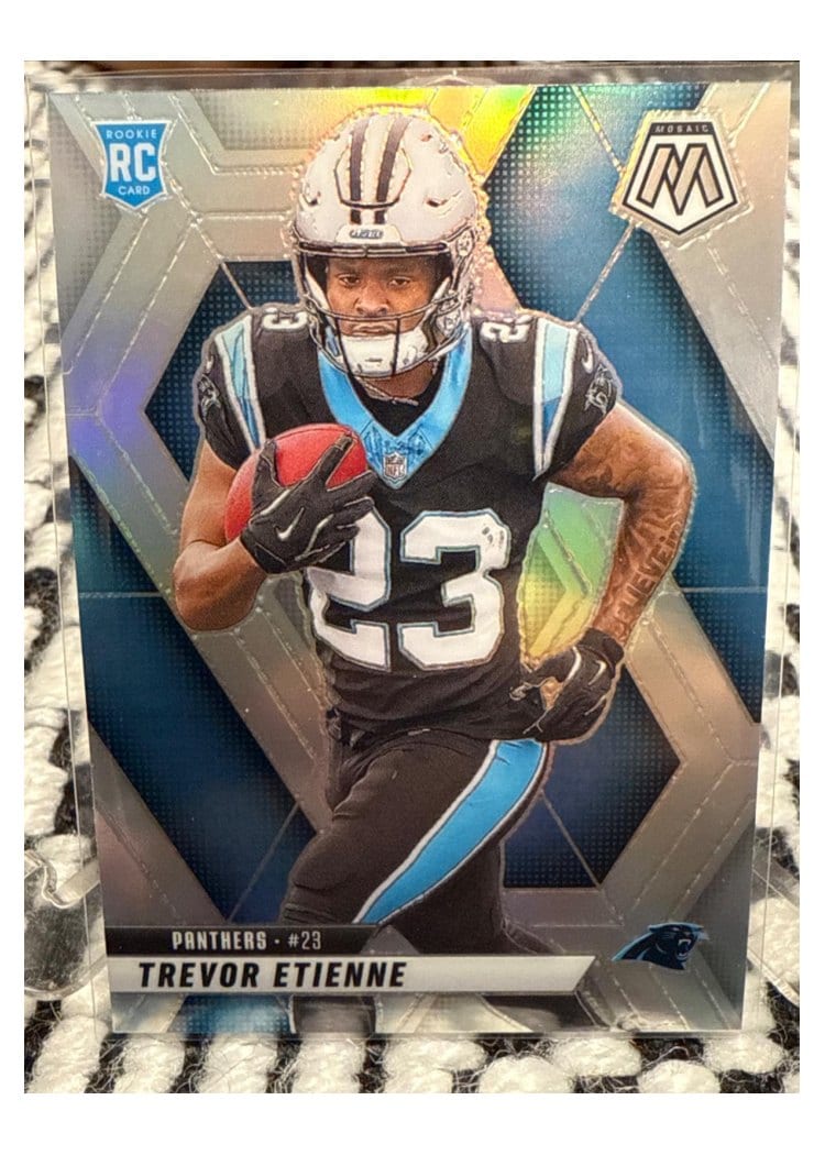 2025 Panini Mosaic Base Set Trevor Etienne #340 card