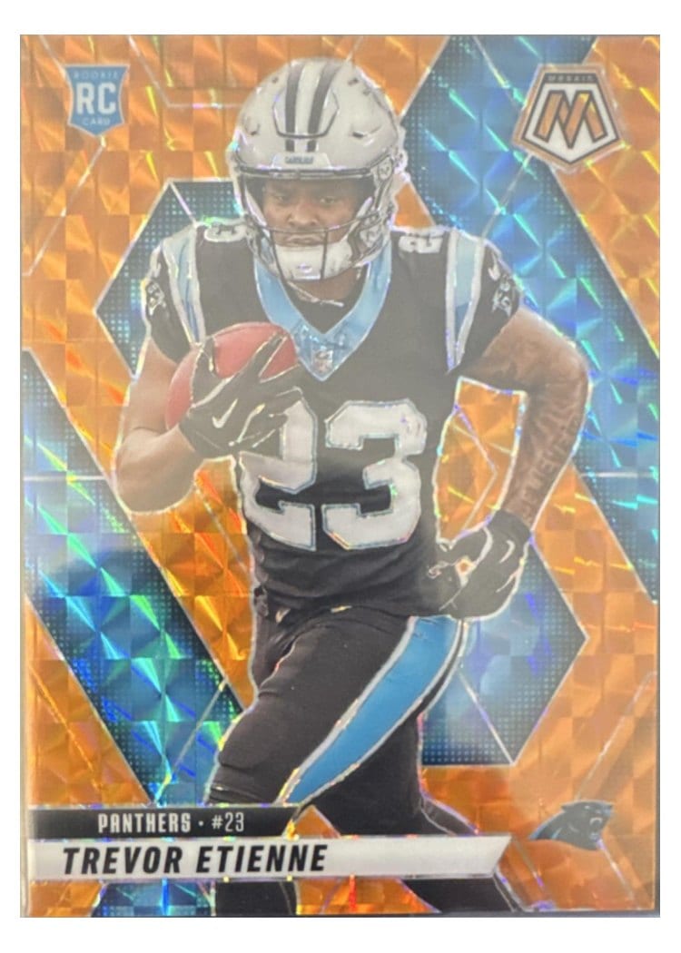 2025 Panini Mosaic Base Set Trevor Etienne #340 card