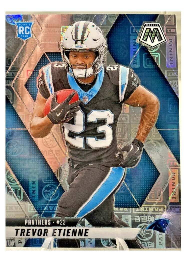 2025 Panini Mosaic Base Set Trevor Etienne #340 card