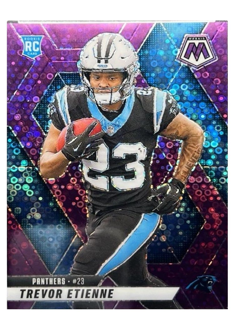 2025 Panini Mosaic Base Set Trevor Etienne #340 card
