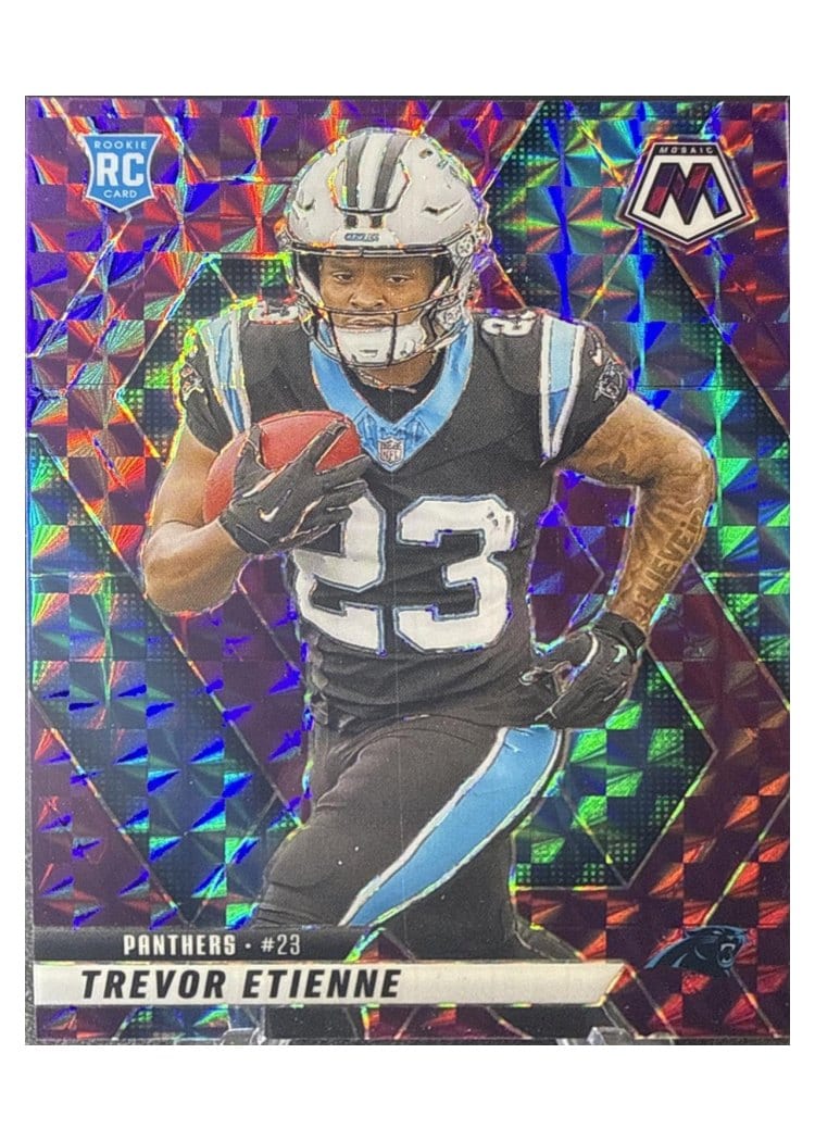 2025 Panini Mosaic Base Set Trevor Etienne #340 card