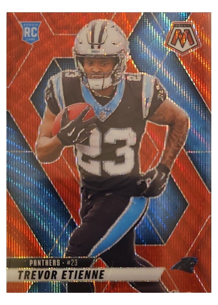 2025 Panini Mosaic Base Set Trevor Etienne #340 card