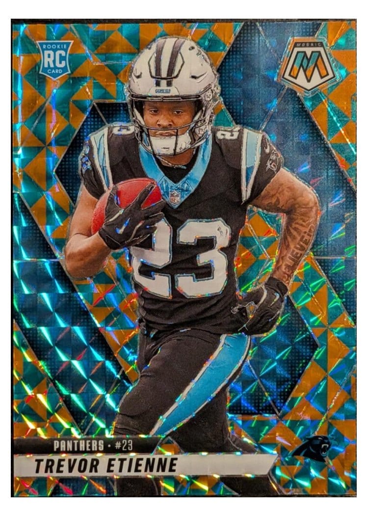2025 Panini Mosaic Base Set Trevor Etienne #340 card