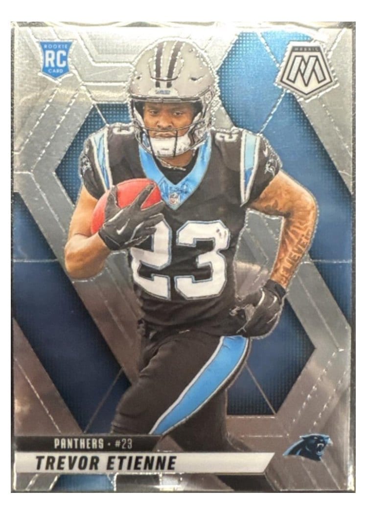 2025 Panini Mosaic Base Set Trevor Etienne #340 card