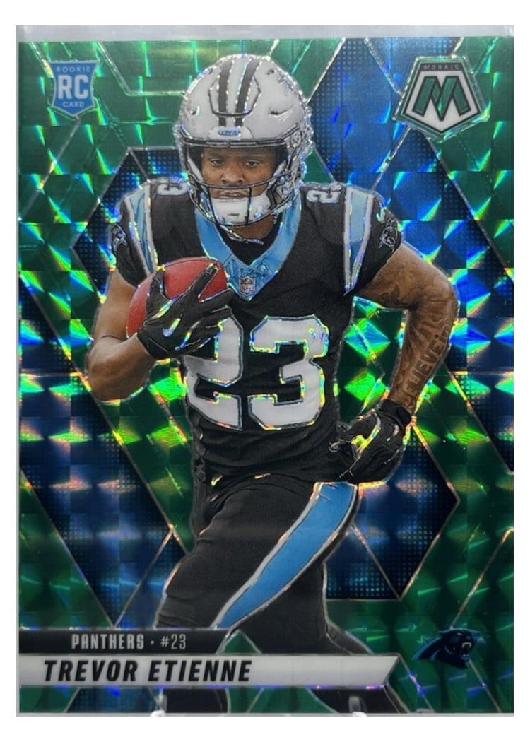 2025 Panini Mosaic Base Set Trevor Etienne #340 card