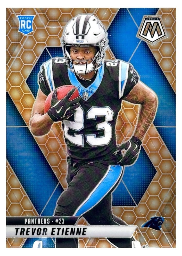 2025 Panini Mosaic Base Set Trevor Etienne #340 card