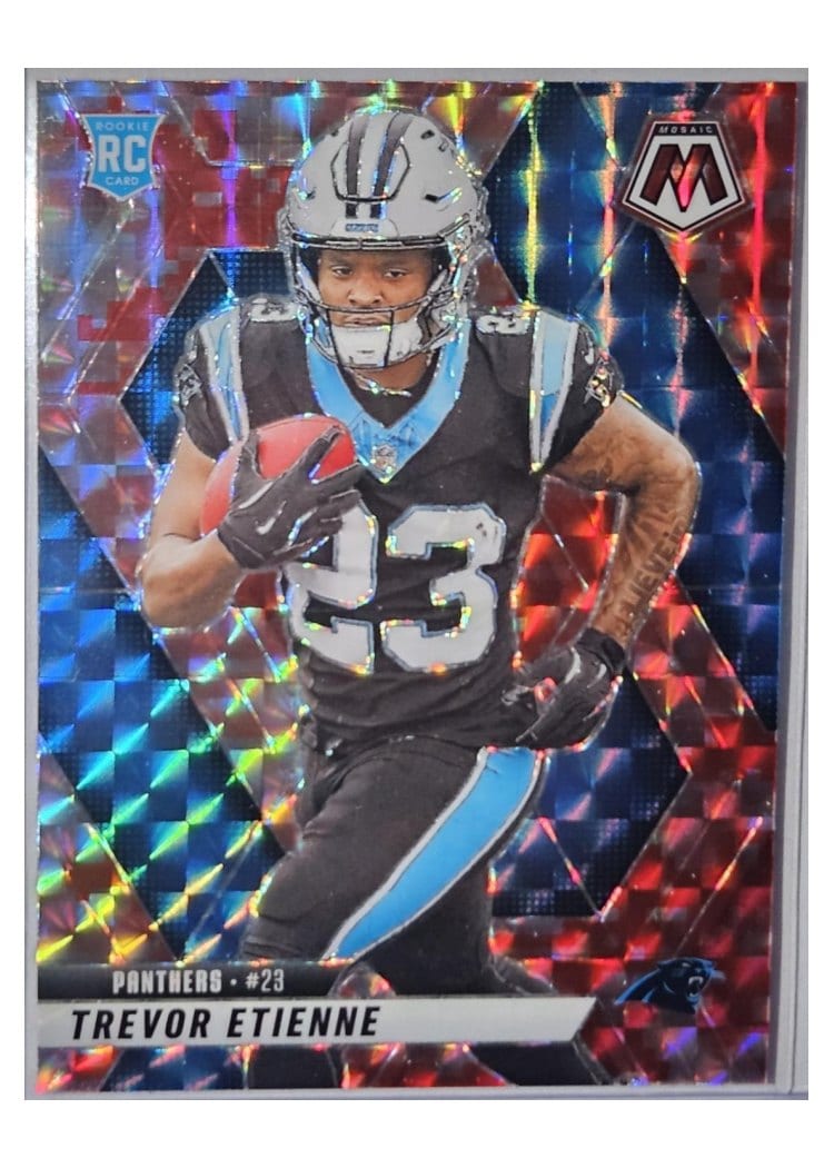 2025 Panini Mosaic Base Set Trevor Etienne #340 card