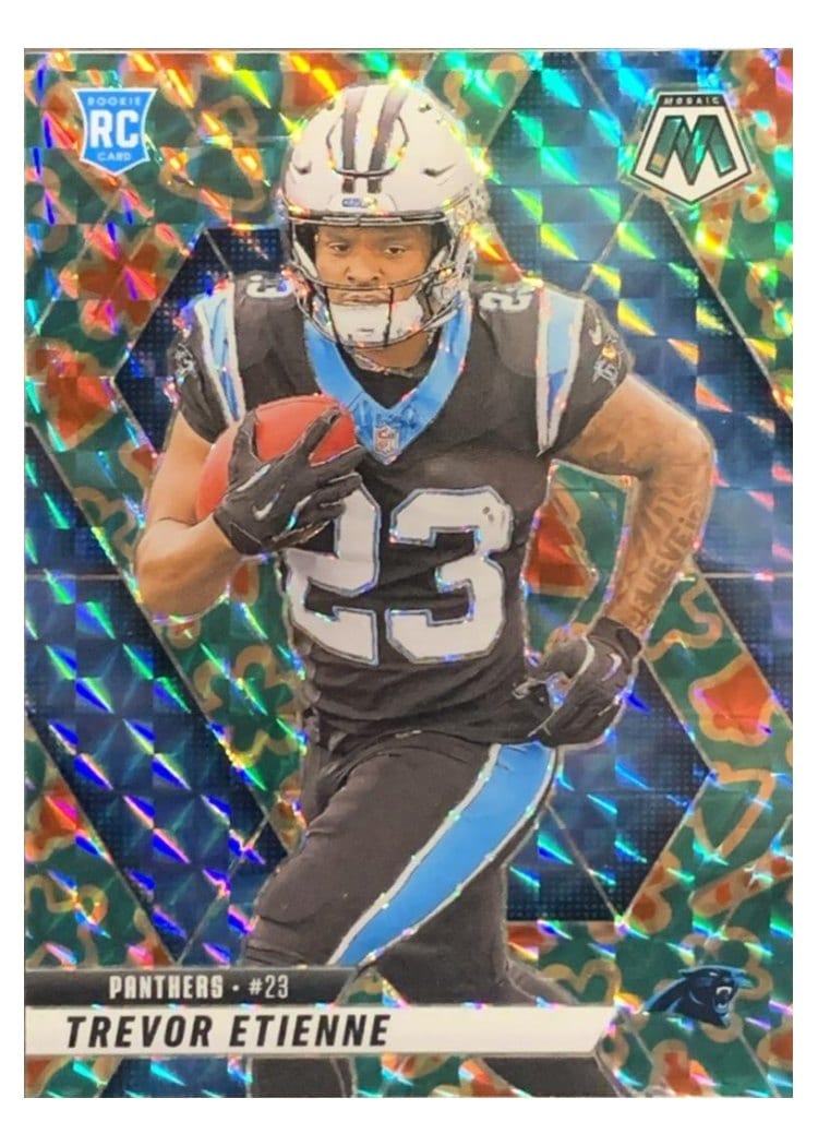 2025 Panini Mosaic Base Set Trevor Etienne #340 card