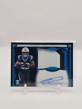 2025 Panini National Treasures Rookie Patch Autographs Trevor Etienne #167 card
