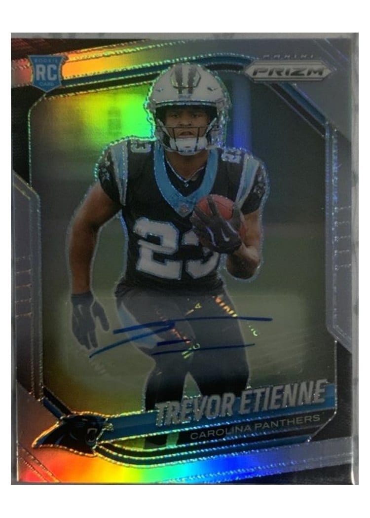 2025 Panini Prizm Base Set Trevor Etienne #345 card