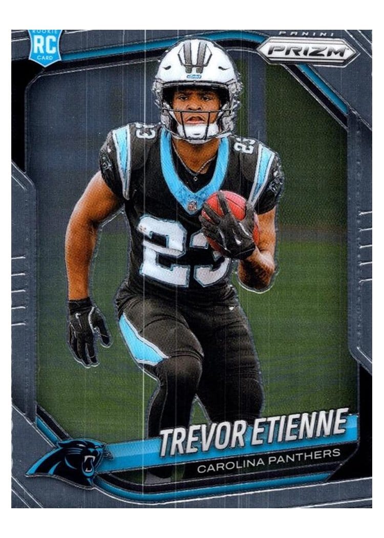 2025 Panini Prizm Base Set Trevor Etienne #345 card