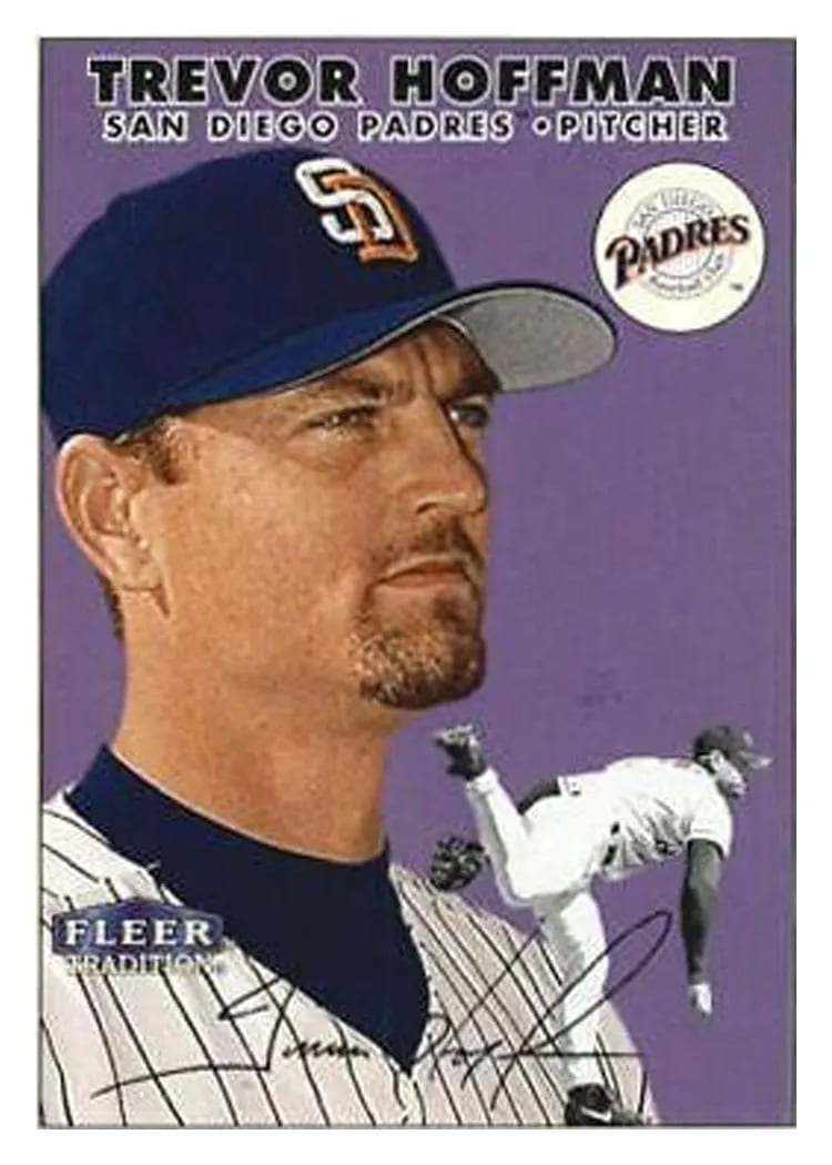 2000 Fleer Tradition Trevor Hoffman #28 card