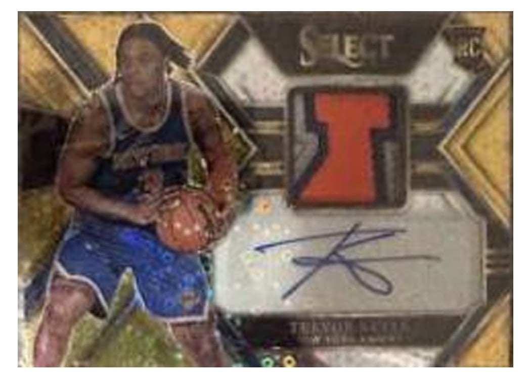 2022-23 Panini Select Base Set Trevor Keels #84 card