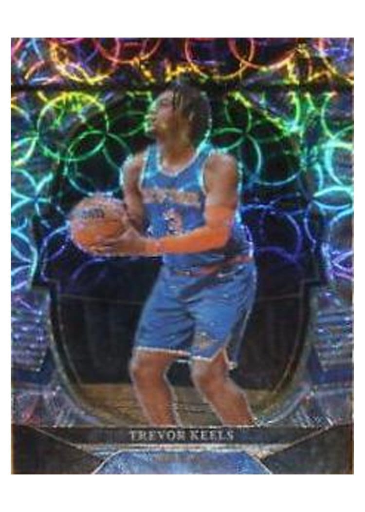 2022-23 Panini Select Base Set Trevor Keels Silver Prizm #84 card