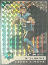 2021 Panini Mosaic Trevor Lawrence #241 card