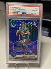 2021 Panini Mosaic Trevor Lawrence #241 card