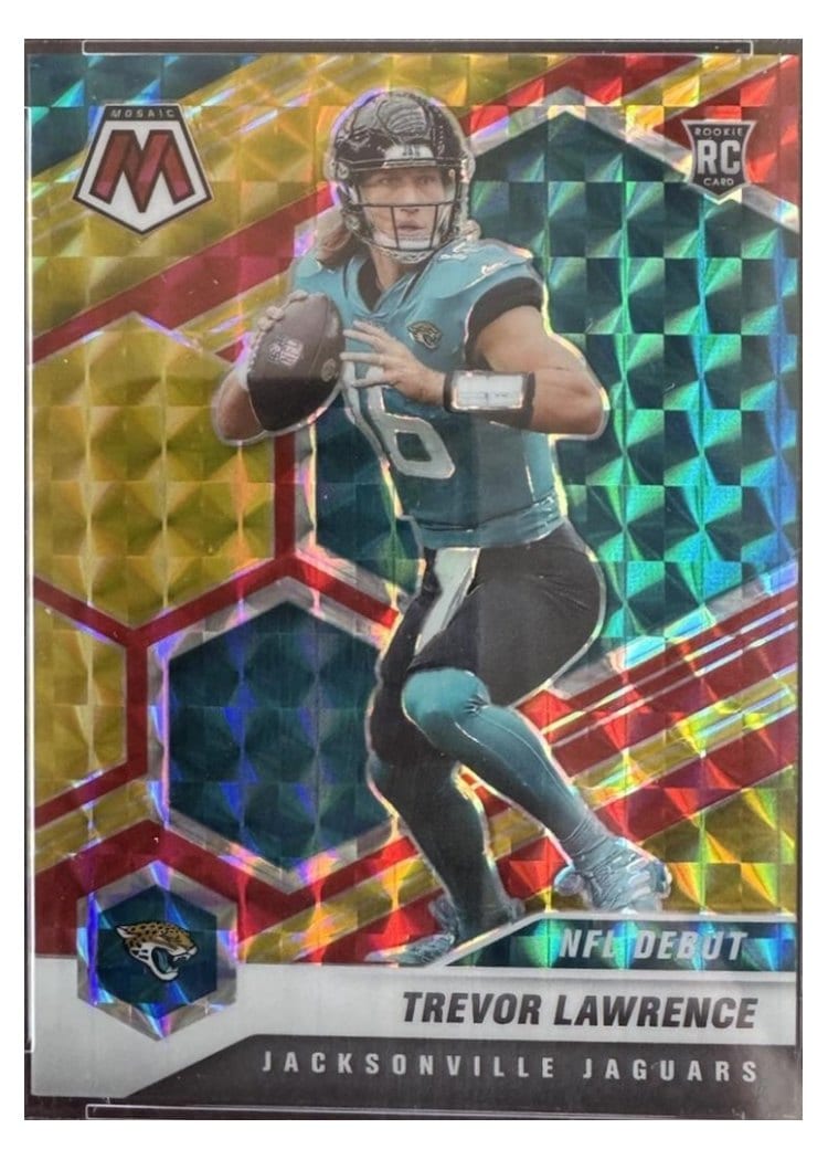 2021 Panini Mosaic Trevor Lawrence #241 card