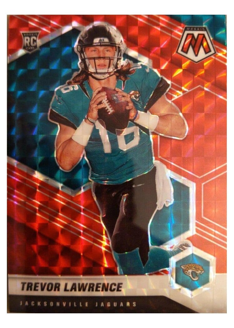 2021 Panini Mosaic Trevor Lawrence #301 card