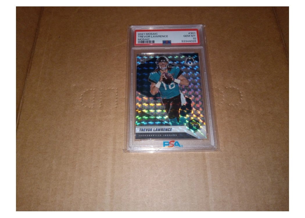 2021 Panini Mosaic Trevor Lawrence #301 card