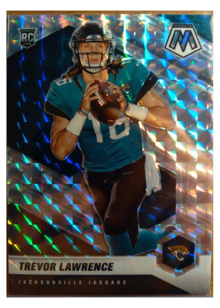 2021 Panini Mosaic Trevor Lawrence #301 card