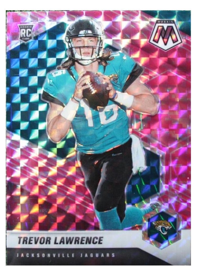 2021 Panini Mosaic Trevor Lawrence #301 card