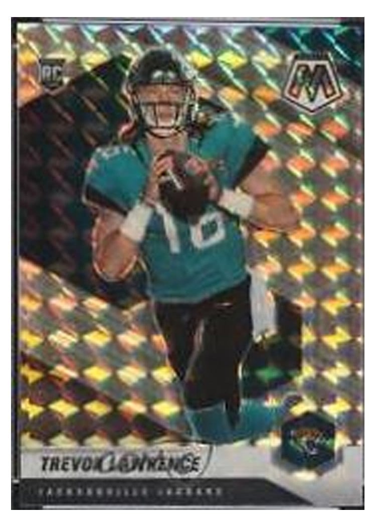 2021 Panini Mosaic Trevor Lawrence #301 card