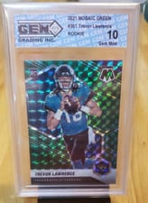 2021 Panini Mosaic Trevor Lawrence #301 card