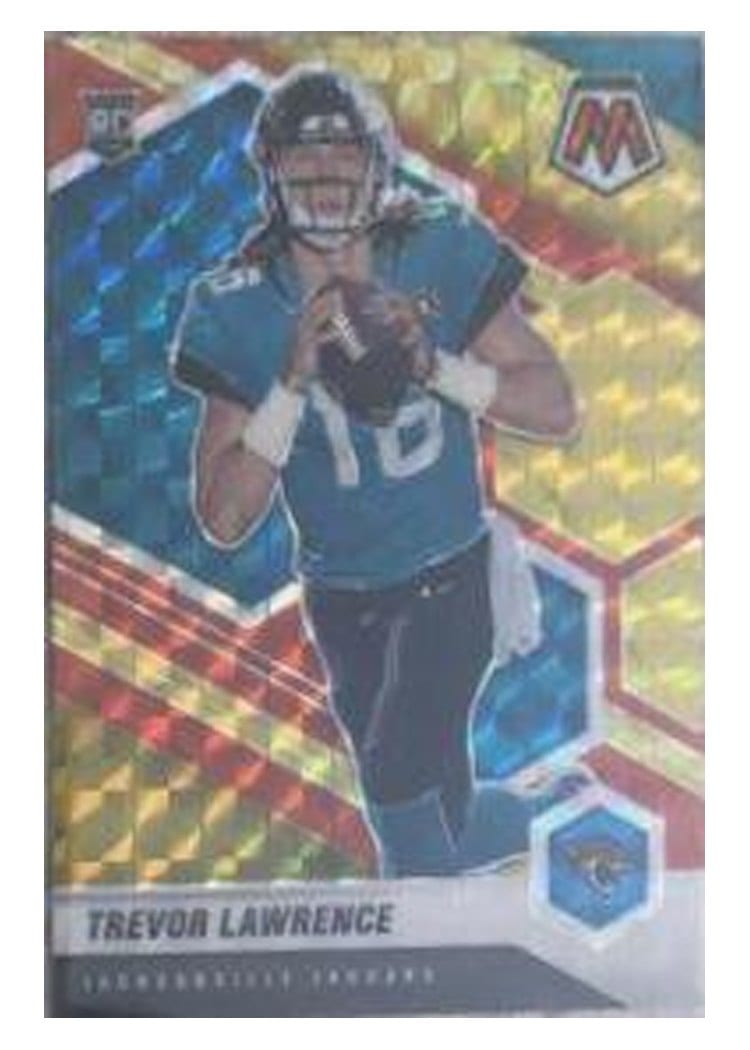 2021 Panini Mosaic Trevor Lawrence #301 card