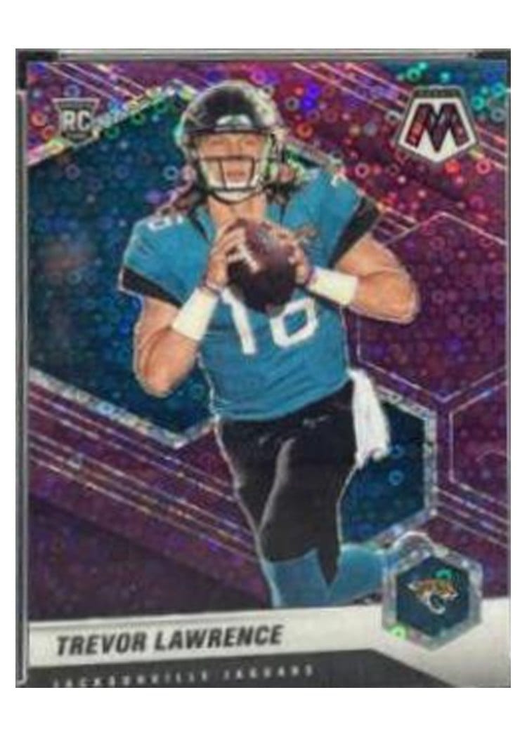 2021 Panini Mosaic Trevor Lawrence #301 card