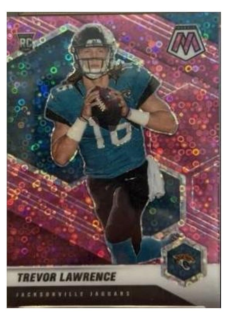 2021 Panini Mosaic Trevor Lawrence #301 card
