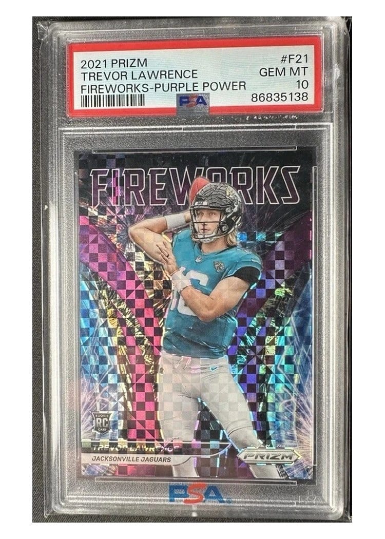 2021 Panini Prizm Trevor Lawrence #331 card