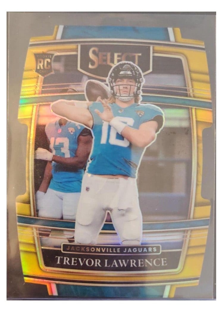 2021 Panini Select Trevor Lawrence #43 card