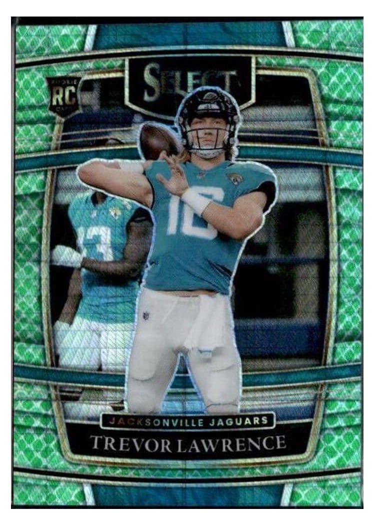 2021 Panini Select Trevor Lawrence #43 card