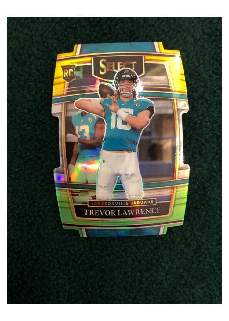 2021 Panini Select Trevor Lawrence #43 card
