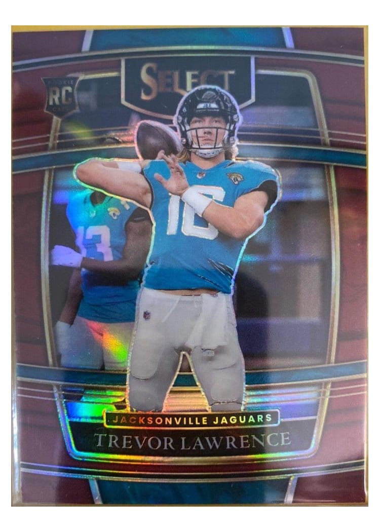 2021 Panini Select Trevor Lawrence #43 card
