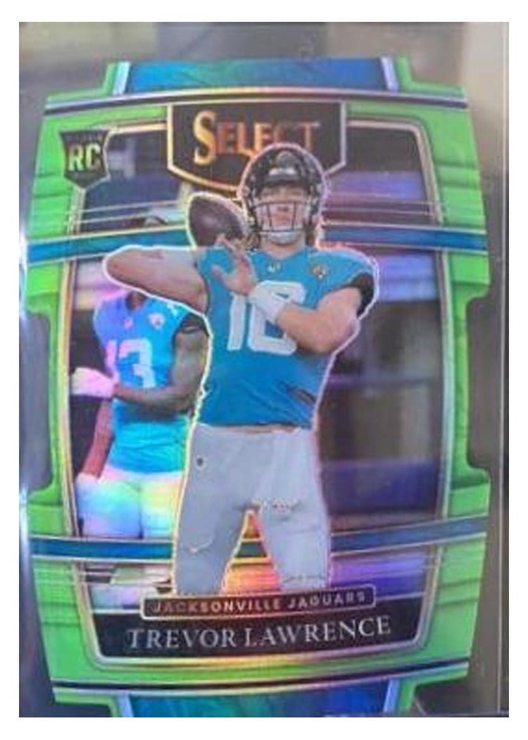 2021 Panini Select Trevor Lawrence #43 card