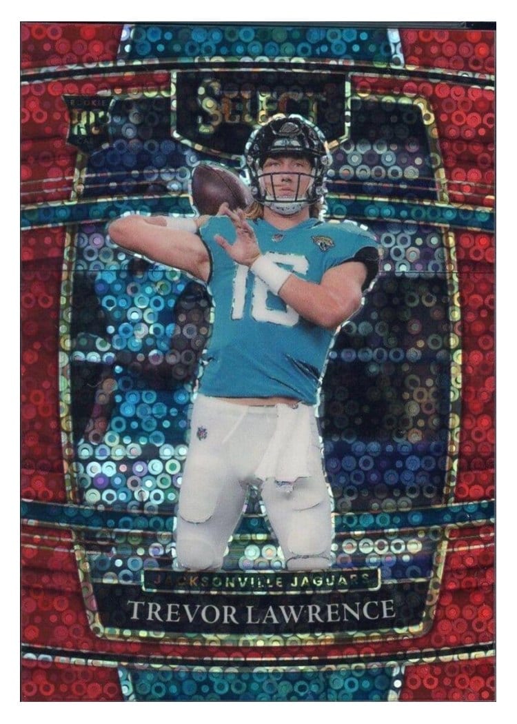 2021 Panini Select Trevor Lawrence #43 card