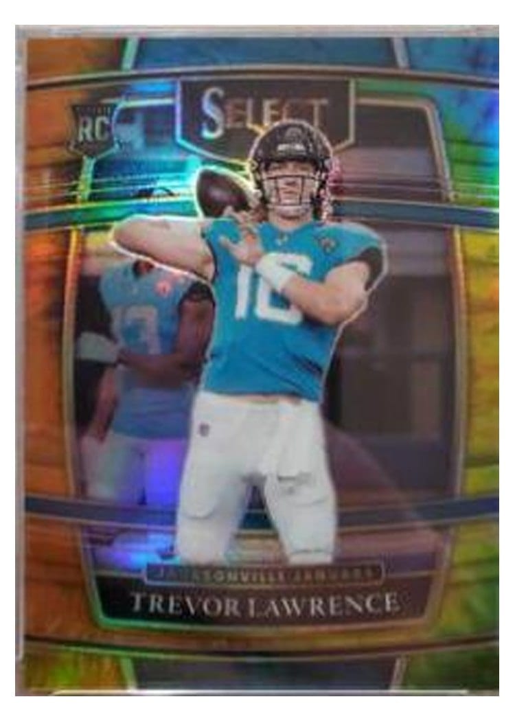 2021 Panini Select Trevor Lawrence #43 card