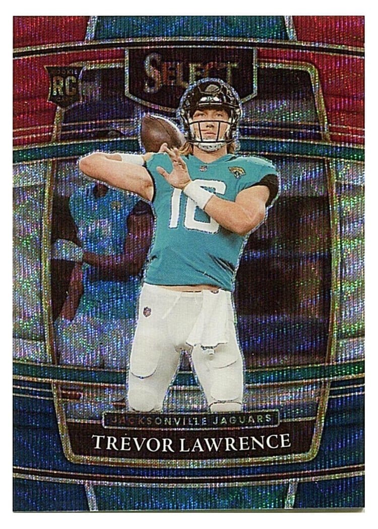 2021 Panini Select Trevor Lawrence #43 card