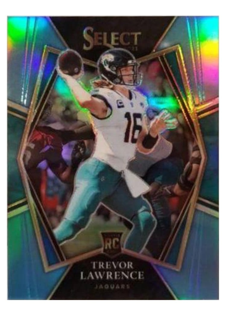 2021 Panini Select Base Set Trevor Lawrence #143 card