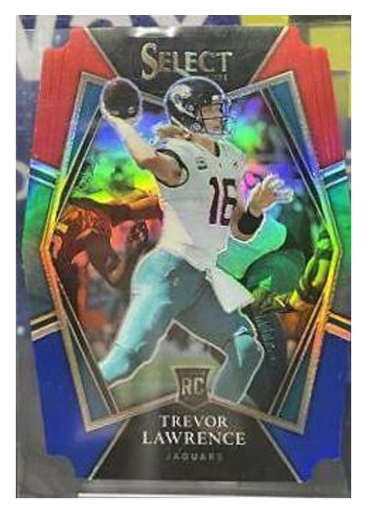 2021 Panini Select Base Set Trevor Lawrence #143 card