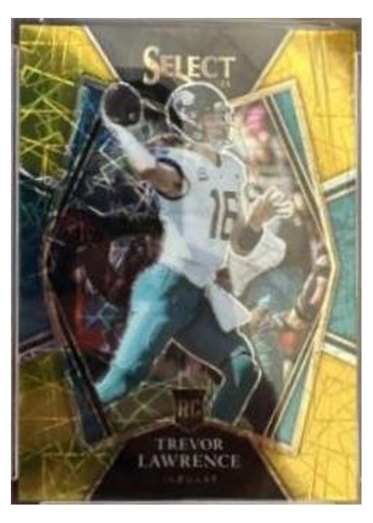 2021 Panini Select Base Set Trevor Lawrence #143 card