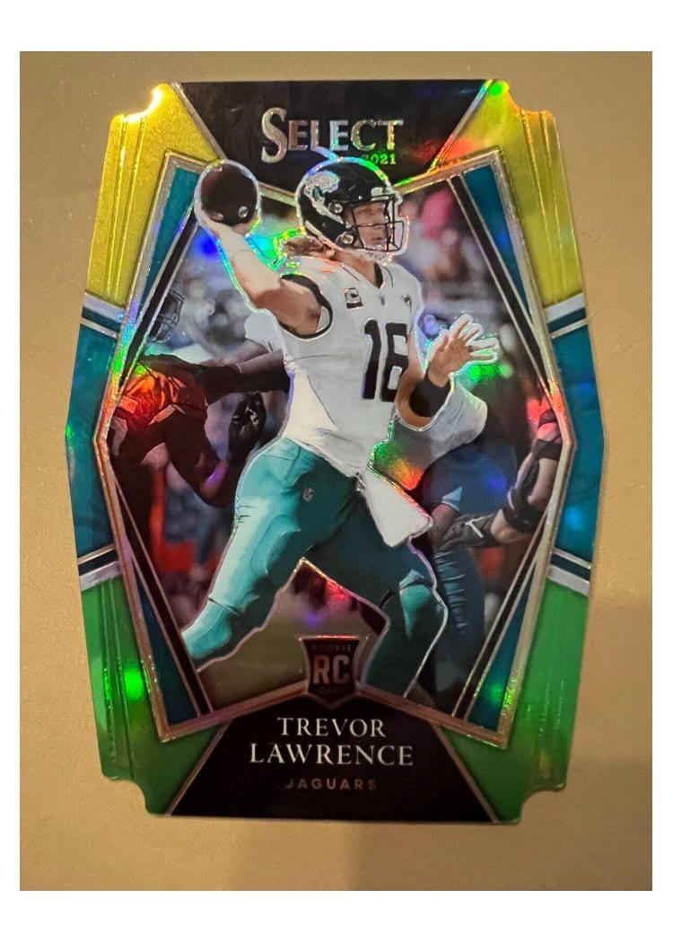 2021 Panini Select Base Set Trevor Lawrence #143 card
