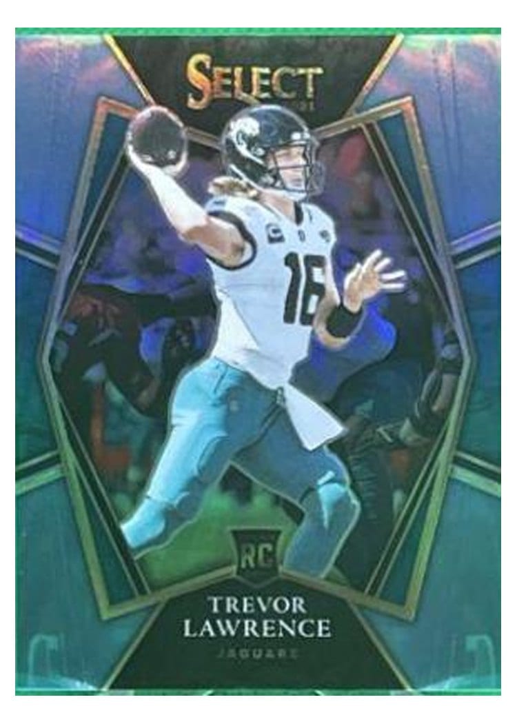 2021 Panini Select Base Set Trevor Lawrence #143 card