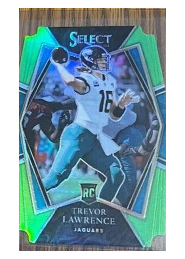 2021 Panini Select Base Set Trevor Lawrence #143 card