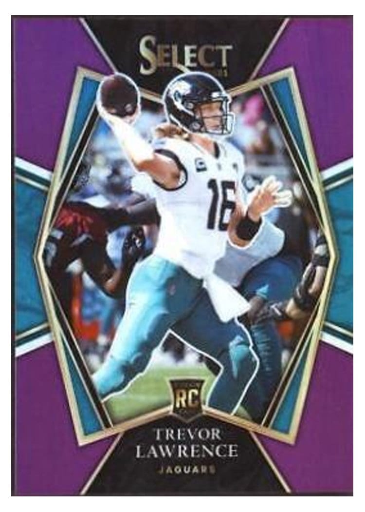 2021 Panini Select Base Set Trevor Lawrence #143 card