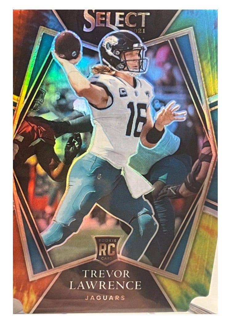 2021 Panini Select Base Set Trevor Lawrence #143 card