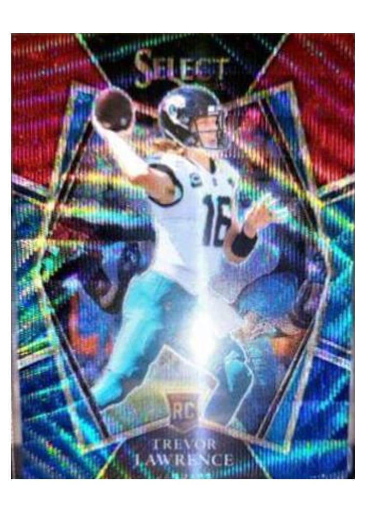 2021 Panini Select Base Set Trevor Lawrence #143 card
